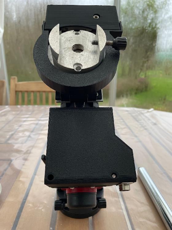 Monture Ioptron skyguider pro modifiée GOTO