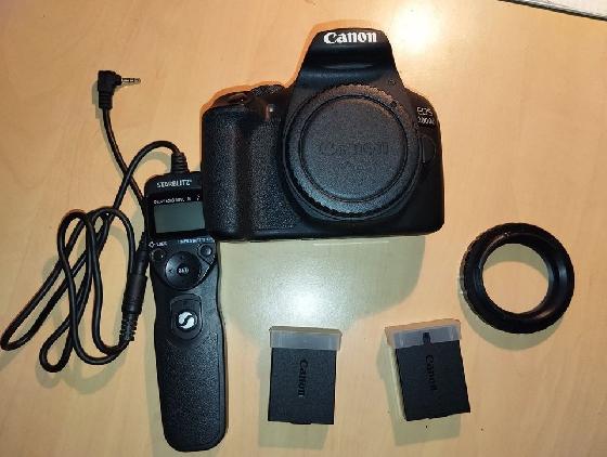 Canon eos 2000D + accessoires