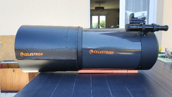 Télescope complet Celestron C8 XLT Goto 200mm sur monture équatoriale motorisée CG5