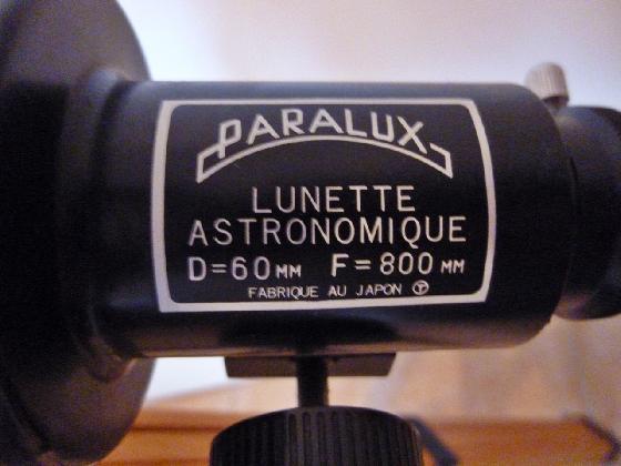 Lunette Vintage Paralux 60/800 Japan