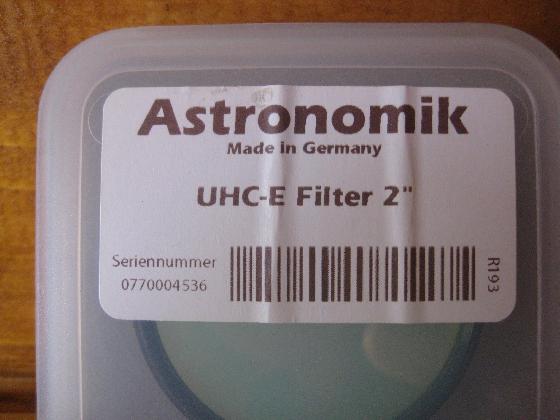 filtre UHC-E  Astronomik