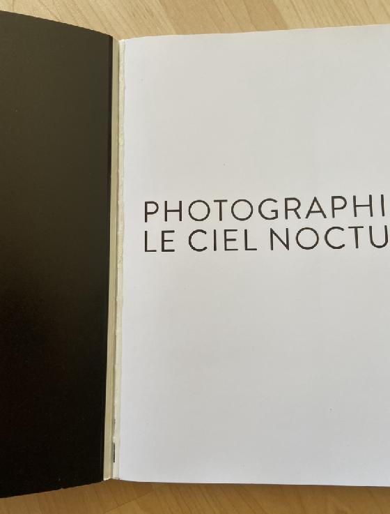 Livre photographier le ciel nocturne