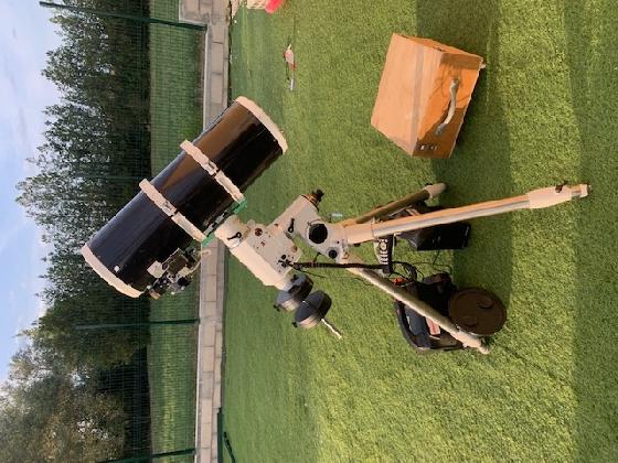 Set-up astrophoto= EQ6 courroie + 200/800SW