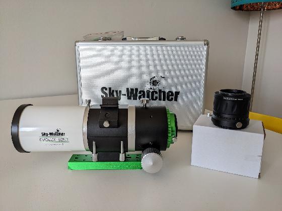 Skywatcher 62ed evolux + correcteur