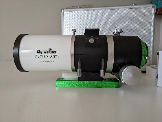 Skywatcher 62ed evolux + correcteur