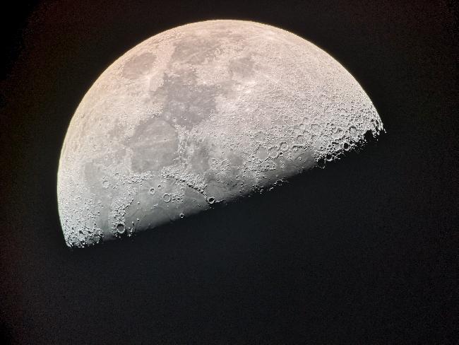 Lune ascendante, 0.468, 14 janvier 2019