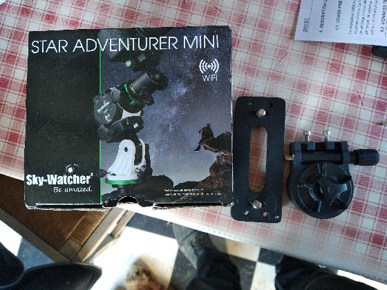 Star adventurer mini + platine