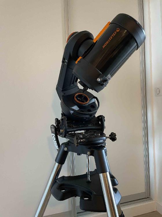 Monture Celestron Evolution + trépied heavy-duty CPC + wedge équatorial