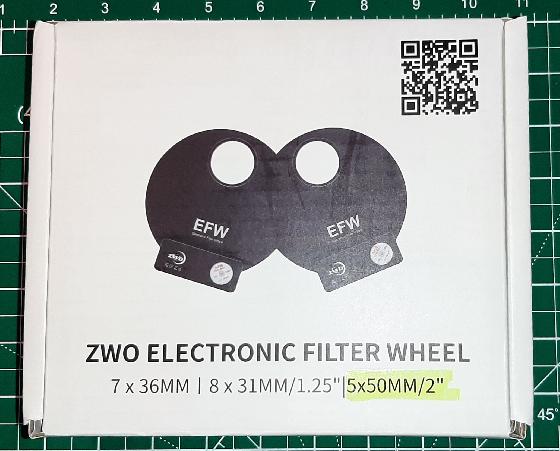 ROUE A FILTRE ZWO 5 X 50MM (2") 