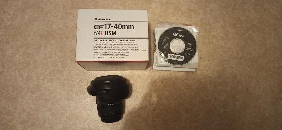 Objectif Canon EF 17-40