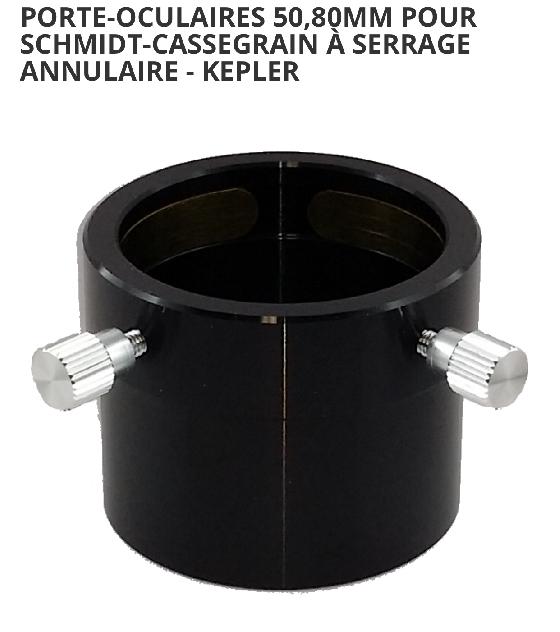 Porte oculaire Kepler GSO 50,8mm (2’’) pour SCT ou Mak - astronomie