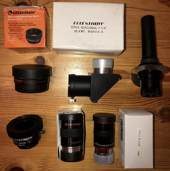 Pack Télescope Célestron C8 SCT avec monture AVX + accessoires