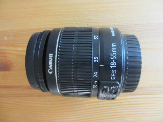 Objectif Canon EFS 18-55mm f/3.5-5.6 Version IS II