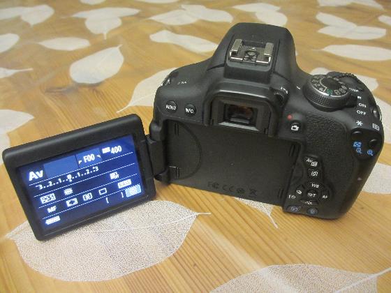 APN Canon EOS 750D / batteries / câble USB