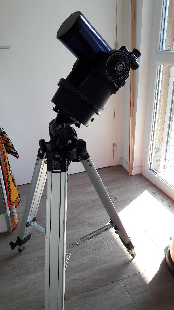 Meade ETX90 EC + Malette Meade + Deluxe field Tripod