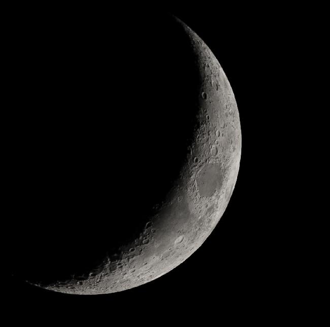 Croissant lune 30/12/2019