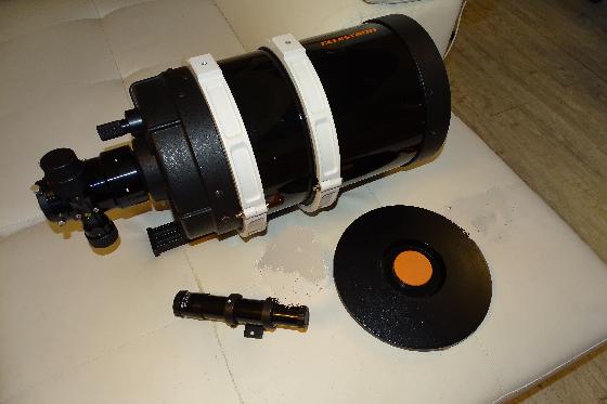 TUBE TELESCOPE C8  SEUL avec queue arronde ect..