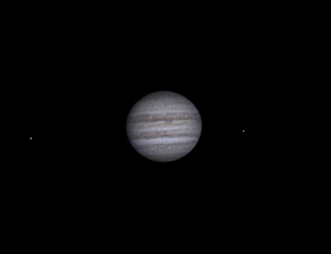 JUPITER et 2 SATELLITES