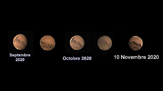 EVOLUTION DE MARS