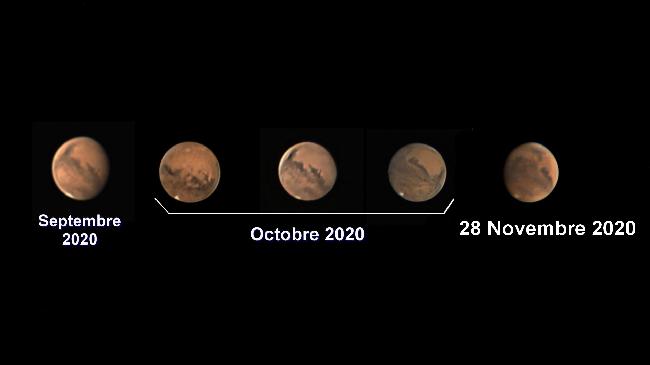 Evolution de Mars