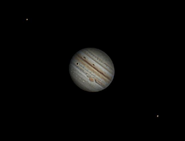 JUPITER et l'ombre de Europe