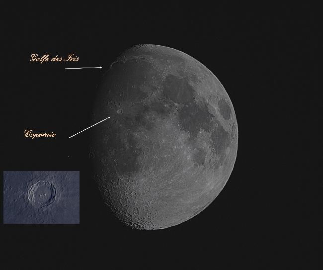 La Lune le 13 mars 2022