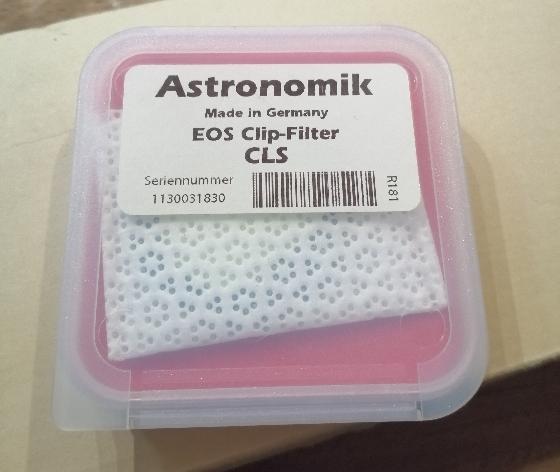 Filtre clip EOS CLS Astronomik