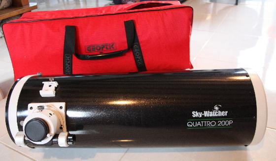 Vends télescope Newton SkyWatcher Quattro 200/800 - F/4 - optimisé photo