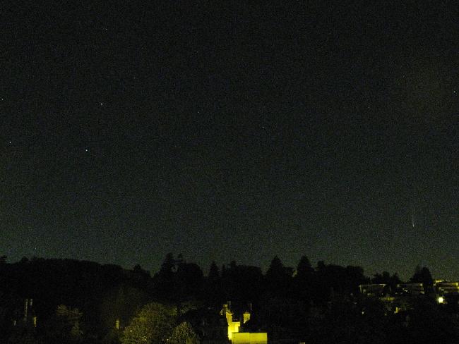 Neowise dans le ciel de Rennes