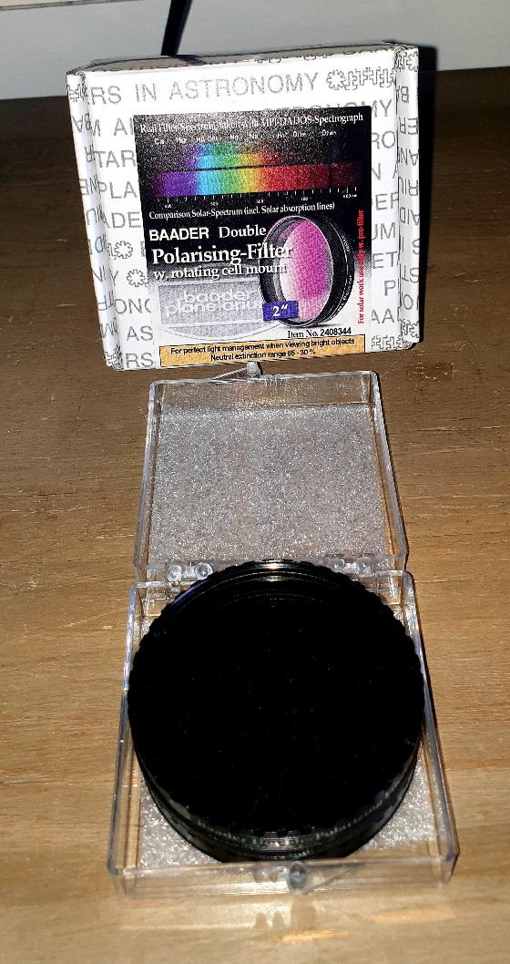 Filtre baader lunaire variable polarisant 50.8 mm