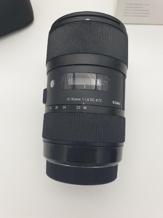 Objectif Sigma 35mm F1.8 Canon