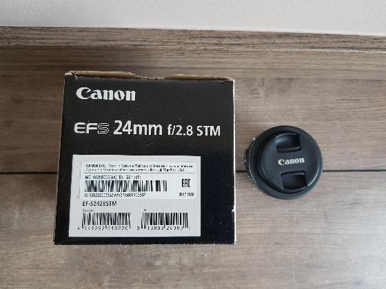 Objectif Canon EFS 24mm f/2.8 STM