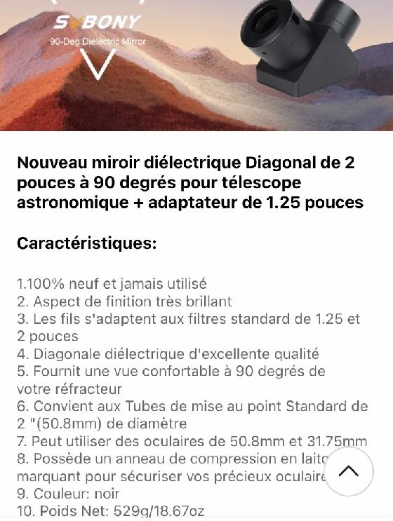 Renvoi coudé diélectrique 