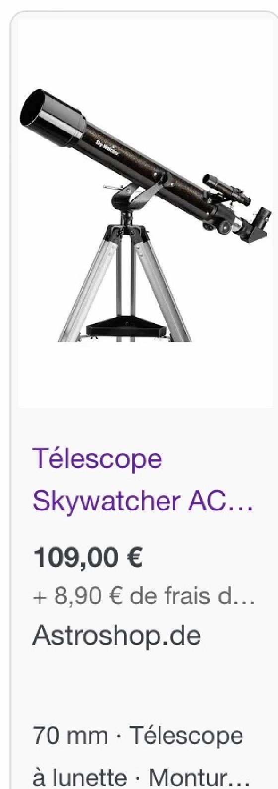 Skywatcher 70/700 az2 