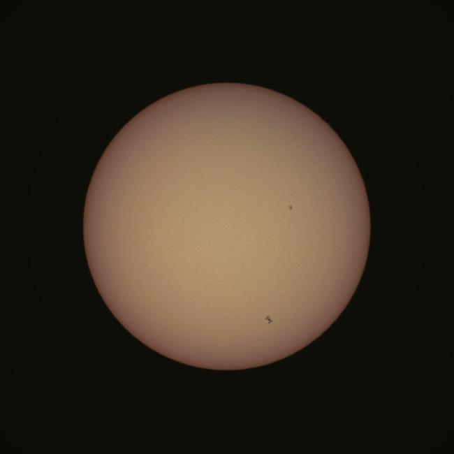 Transit ISS Soleil