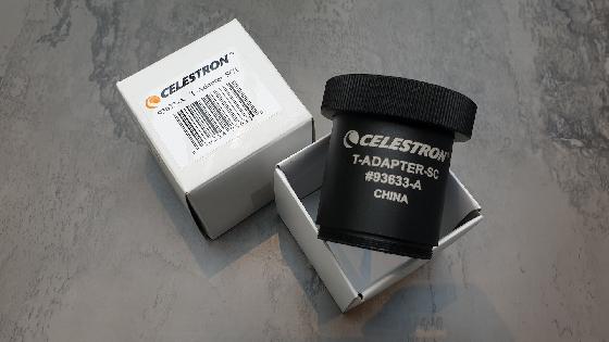 Adaptateur SC vers T2 Celestron