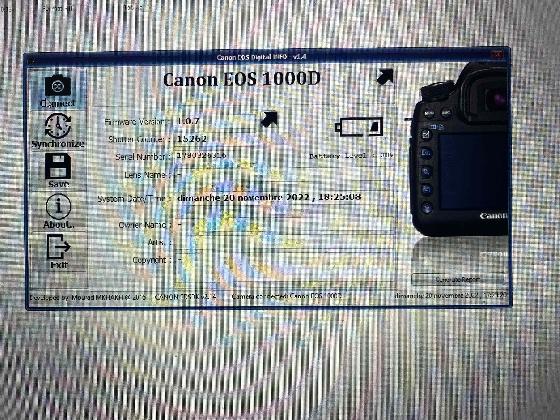 Canon 1000d full spectrum 