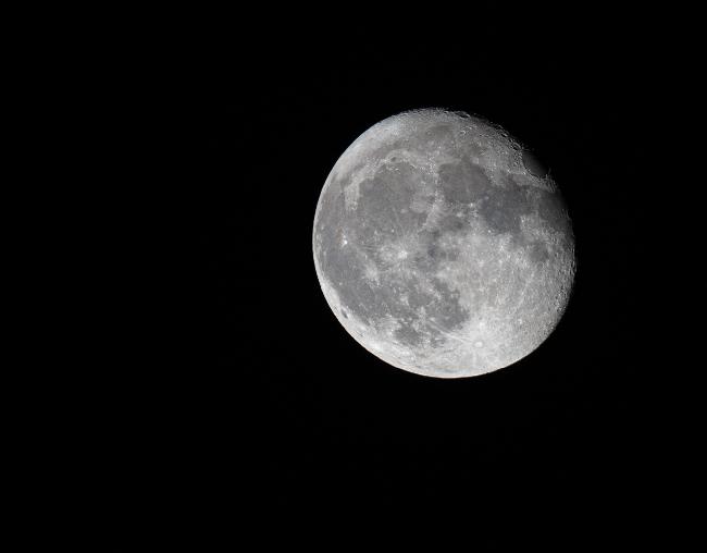 lune gibbeuse décroissante