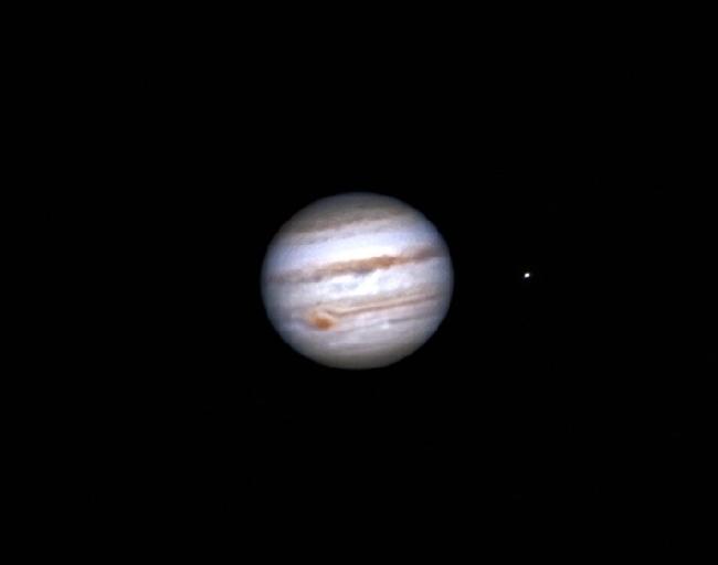 Jupiter et Io au smartphone 