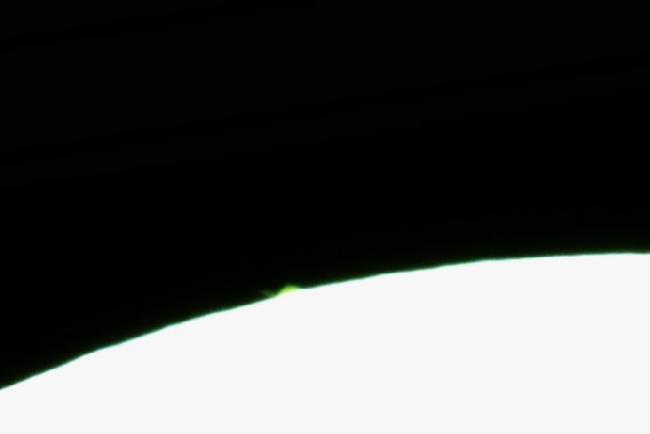 The Edge - Occultation Saturne / Lune 