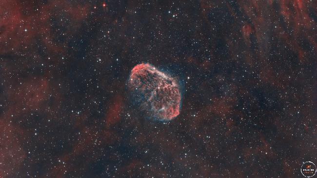 NGC6888 nébuleuse du croissant HOO