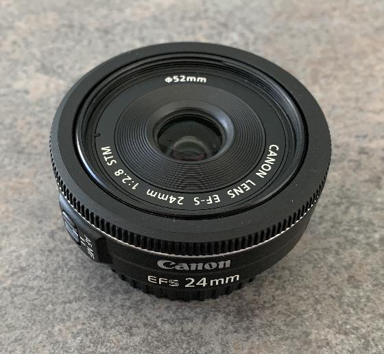 Canon EF-S 24 mm f/2.8 STM objectif photo pancake