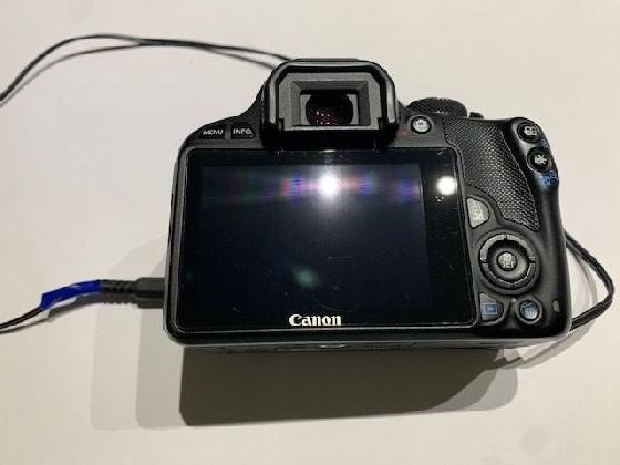 Canon EOS 100D défiltrage partiel: