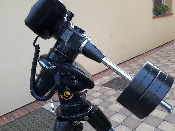 Télescope Celestron c8N équipé GO-TO sur monture advenced GT et oculaire 