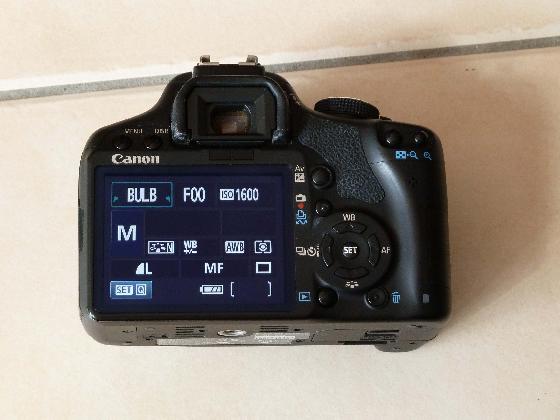 CANON 500D défiltré partiel TBE et ses accessoires