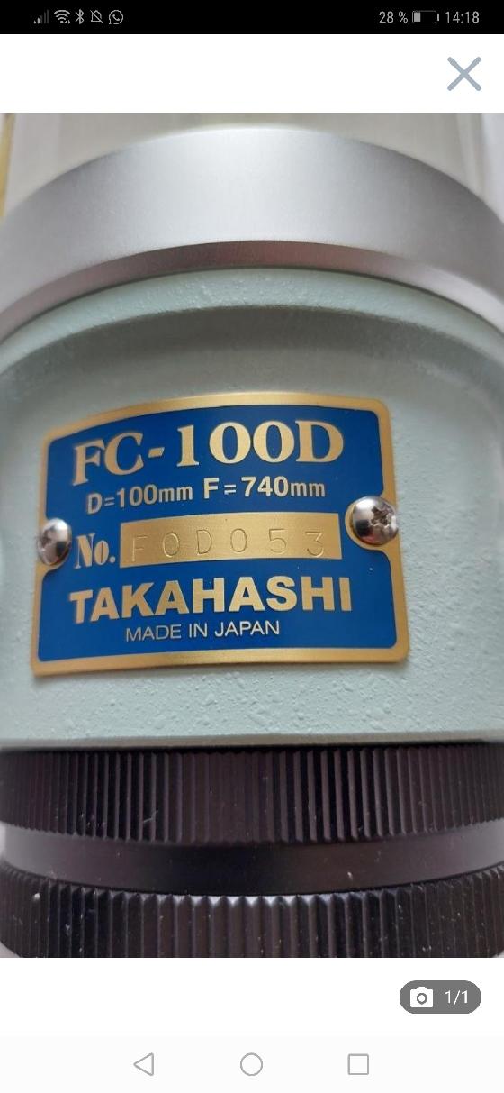 Takahashi fc-100-df / MONTURE Takahashi EM-10