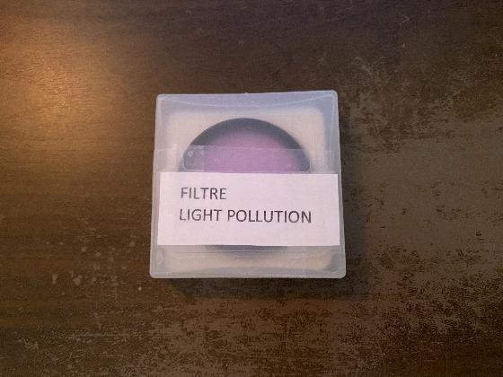 Filtre pollution lumineuse 