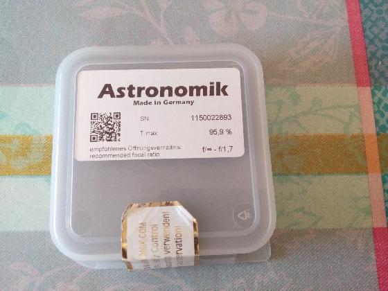 FILTRE Ha 12nm Eos clip ASTRONOMIK 