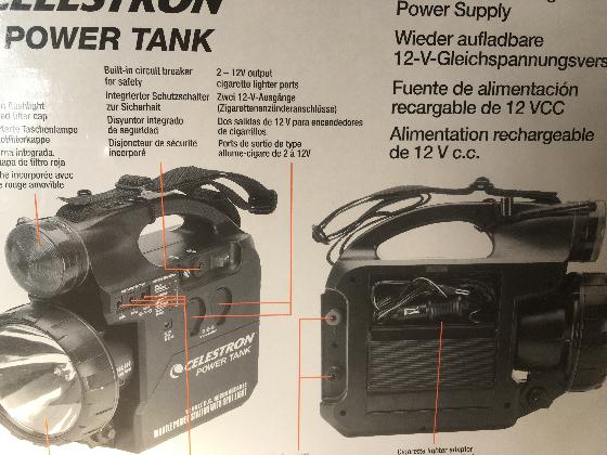 Lampe Power Tank