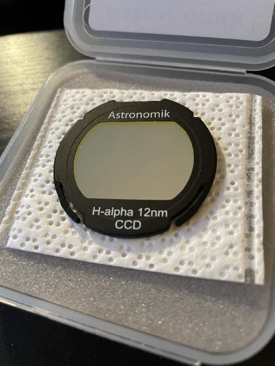 Filtre Astronomik Ha 12nm Canon APS-C